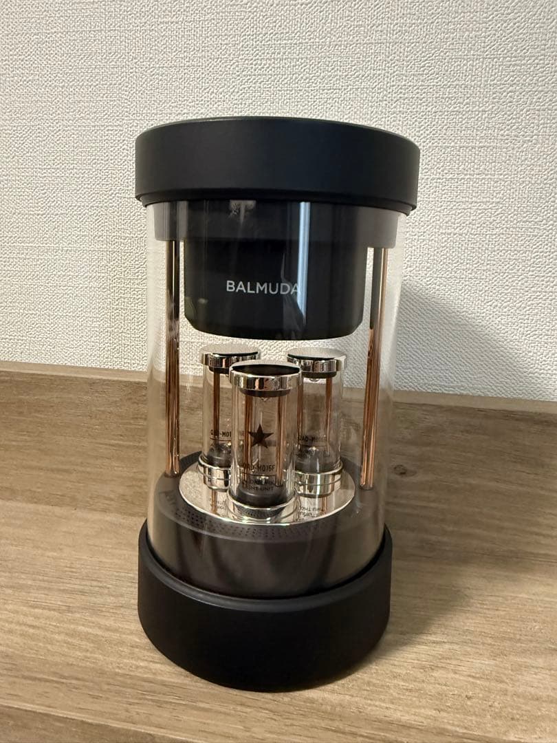 （美品）BALMUDA バルミューダ スピーカー M01A-BK BLACK