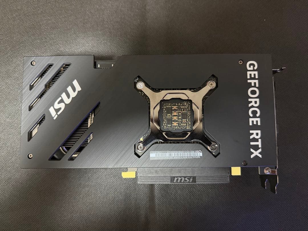 d*t様 【ジャンク品】MSI GeForce RTX 4070 Ti SUPE