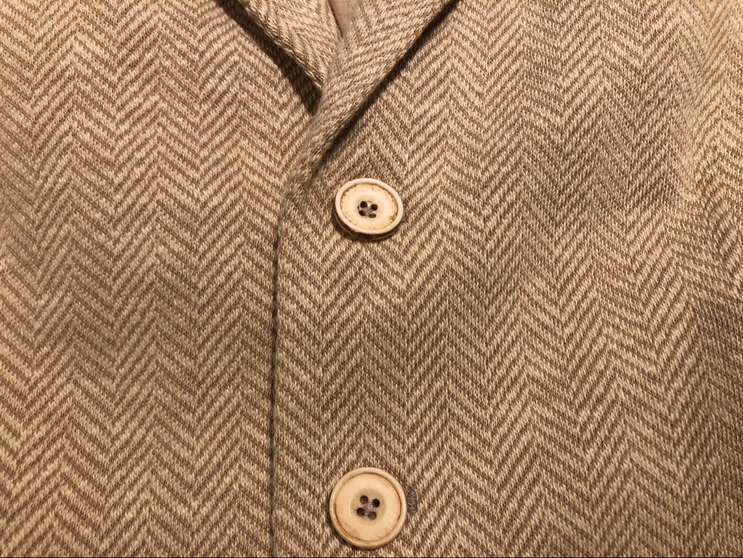 【新品未使用タグ付き】Ralph Lauren ベージュ ジャケット綿絹シルク込