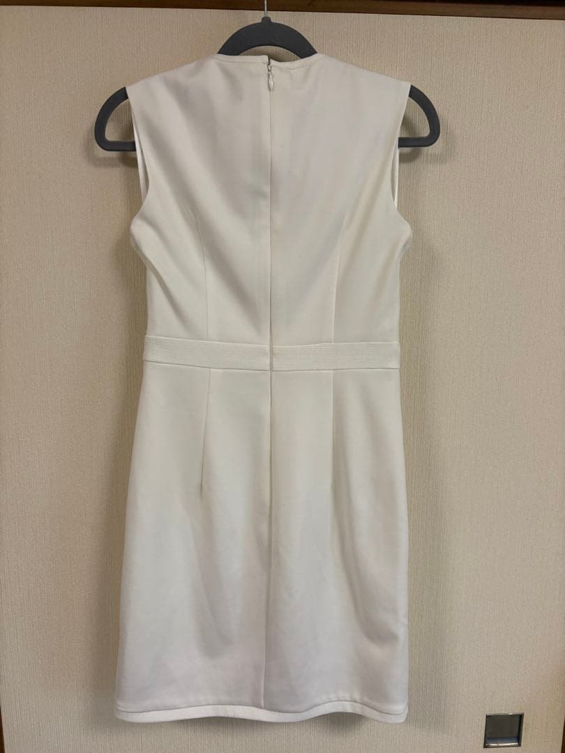 robe de fleurs glossy キャバドレス　M ホワイト　シュガー