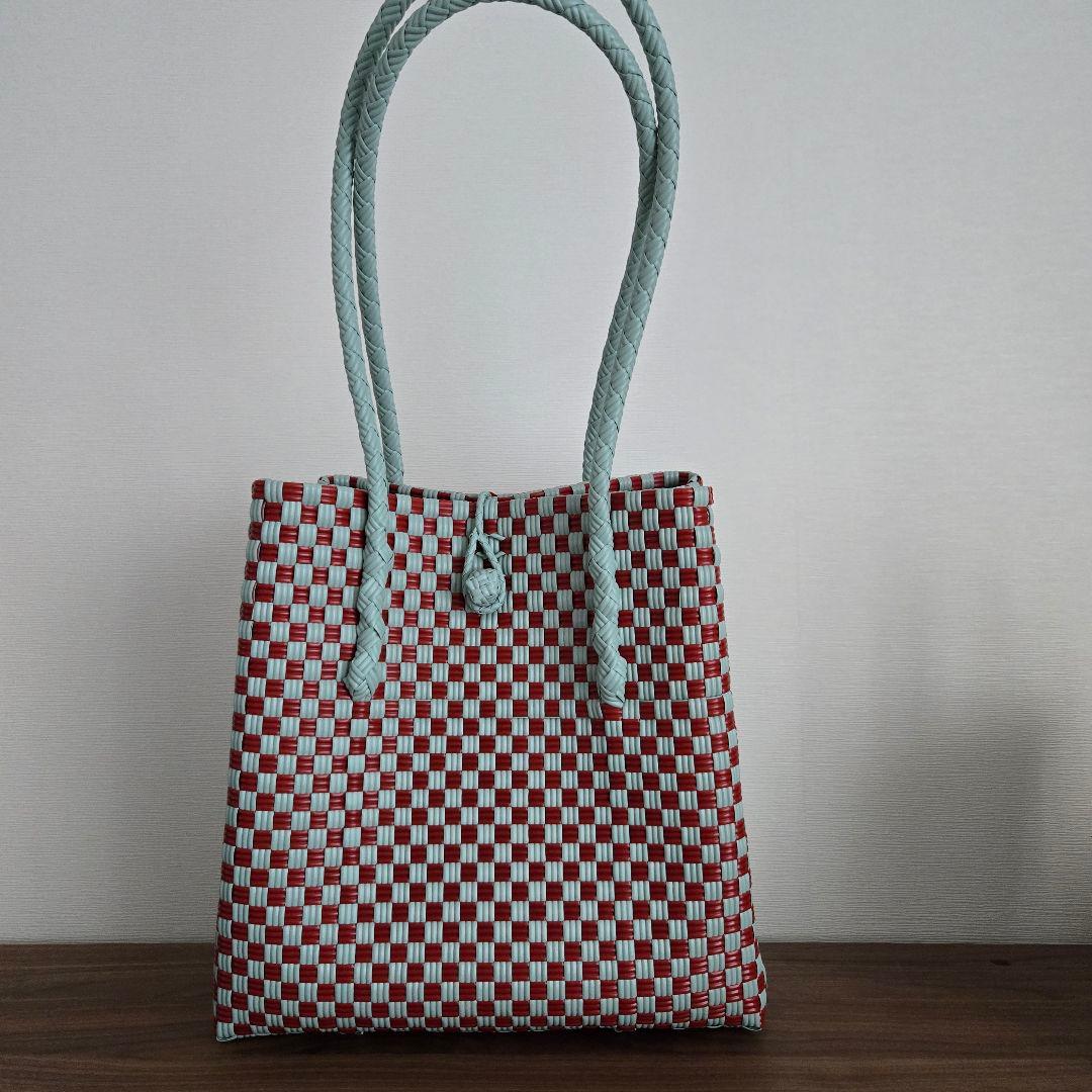 メケアリサ　Gummy Bag Mサイズ gingham 　70's 　新品