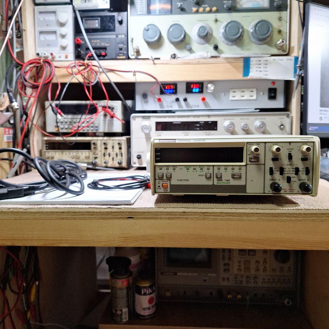アドバンテスト　TR5821 周波数カウンター