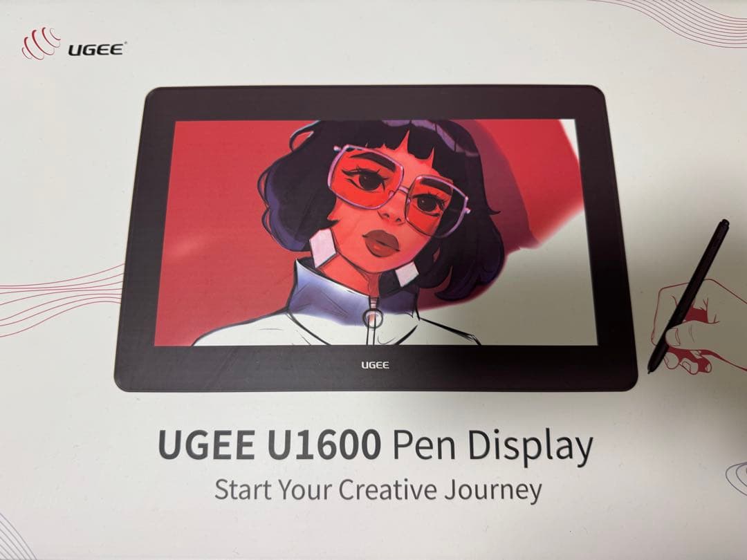 【全付属品付き・ほぼ新品】 UGEE U1600 15.4インチ