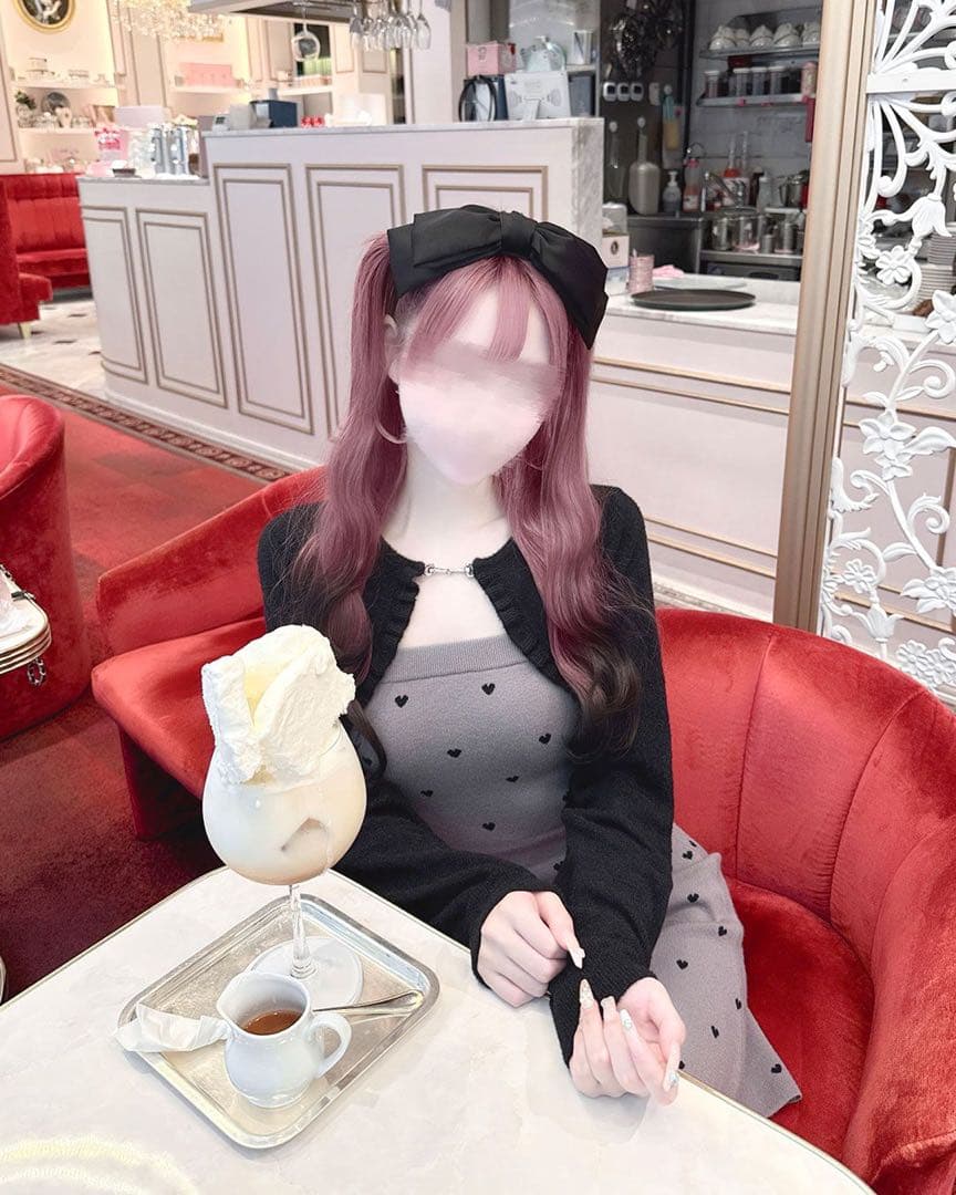 Luv シャギーアンサンブルワンピース