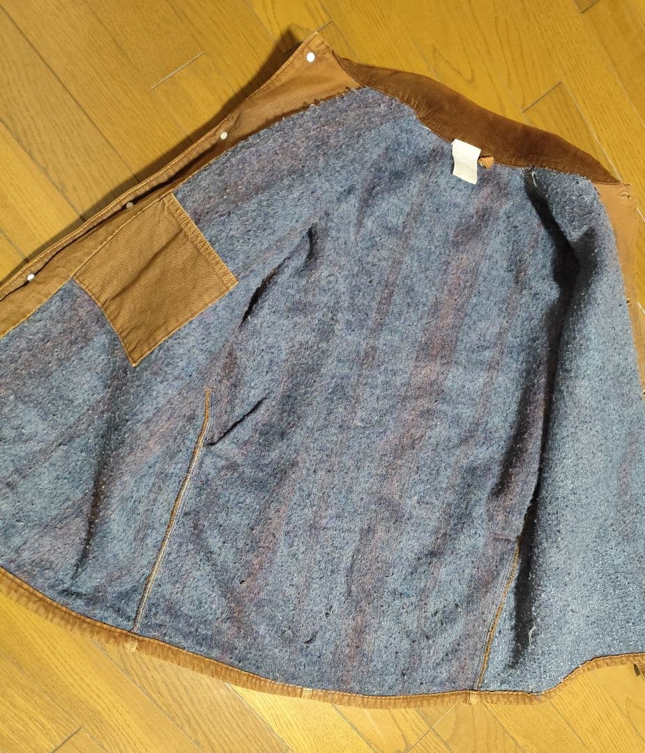 90s USA製 カーハート チョアコート ブランケット　ミシガンチョアコート