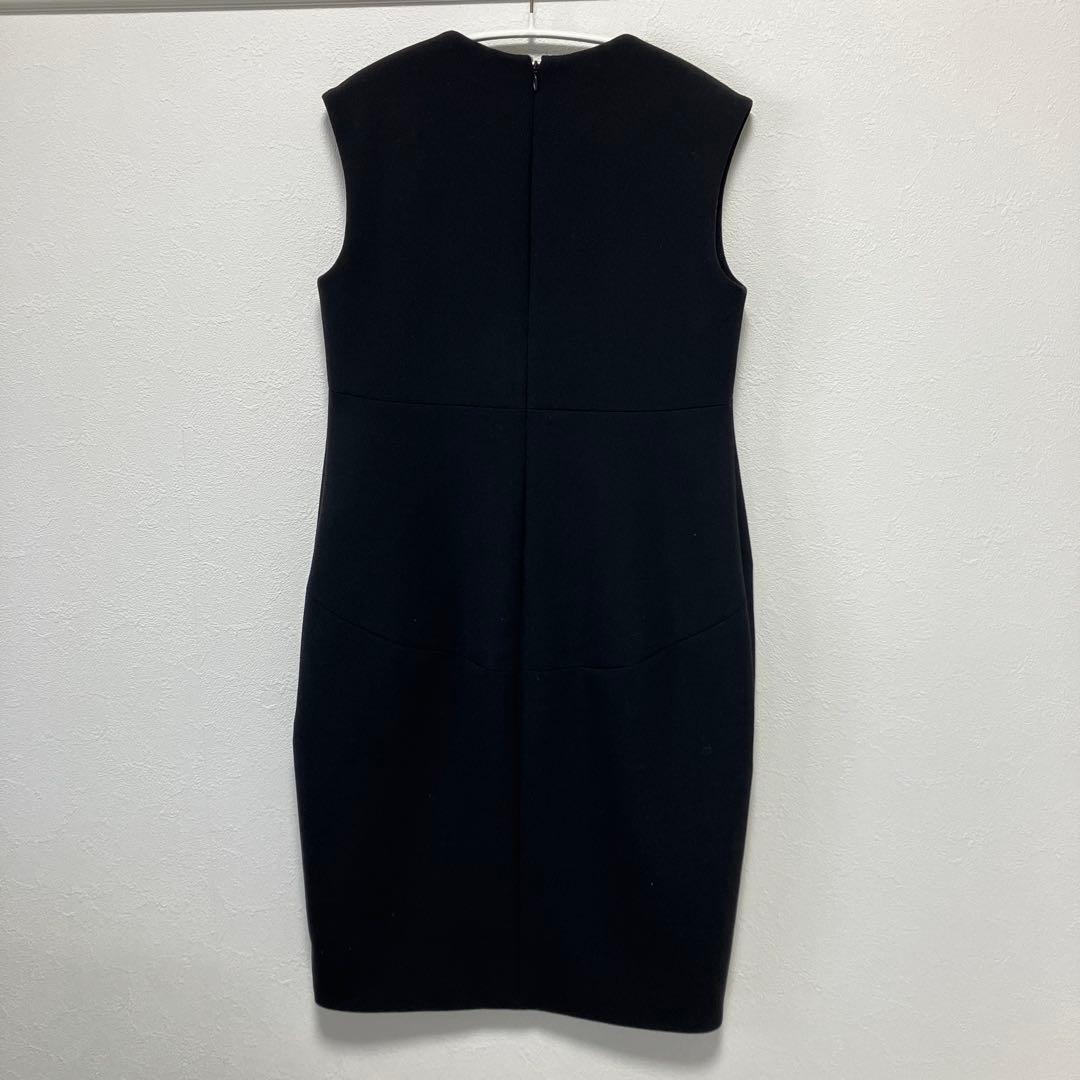 ヨーコチャン パール コクーン ワンピース ブラック 38 ⭐︎ 美品