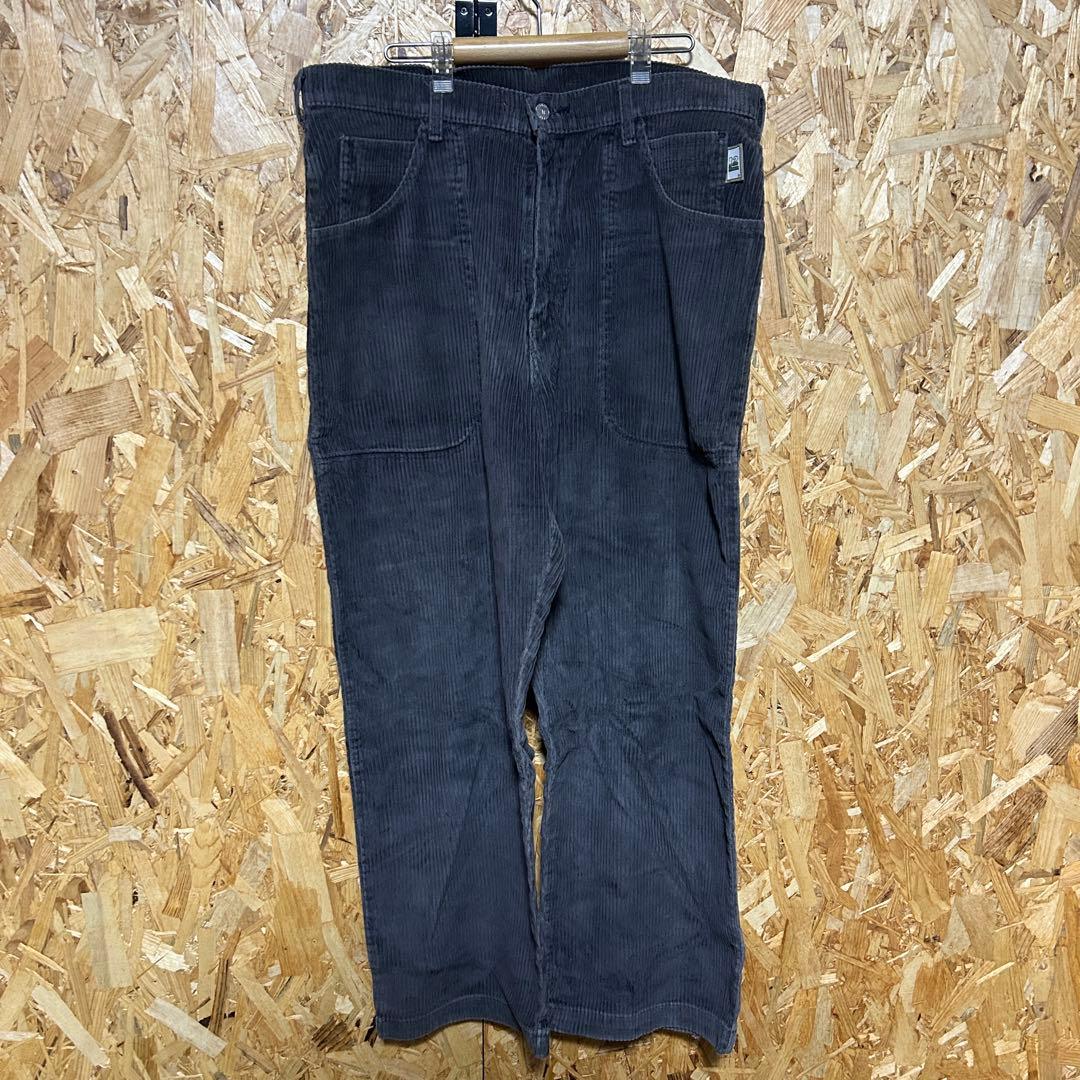 levi's silver tab コーデュロイ W36 グレー 太畝 バギー