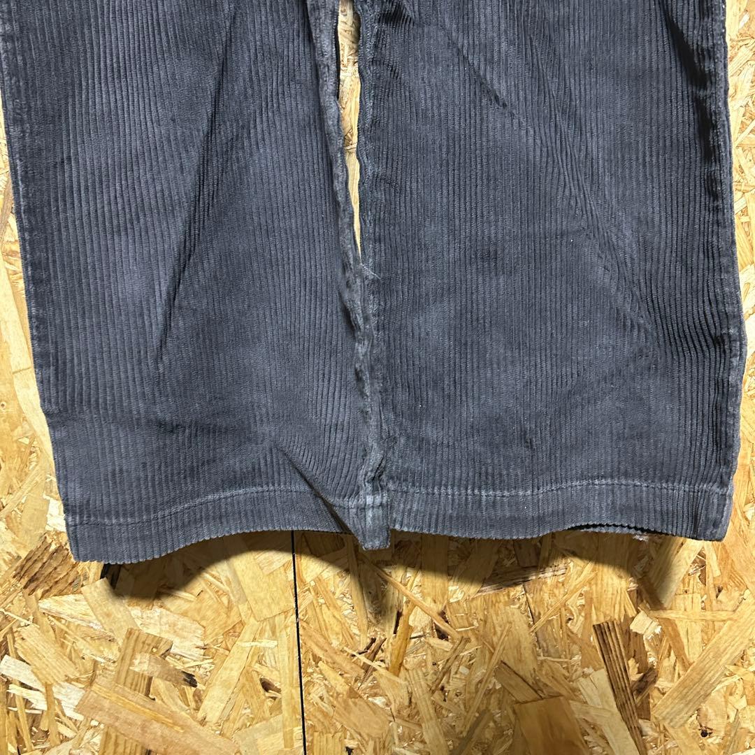 levi's silver tab コーデュロイ W36 グレー 太畝 バギー
