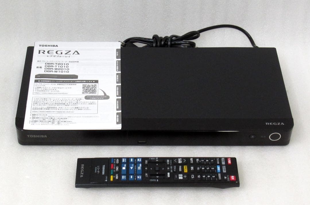 東芝 レグザ ブルーレイディスクレコーダー DBR-T1010 動作美品