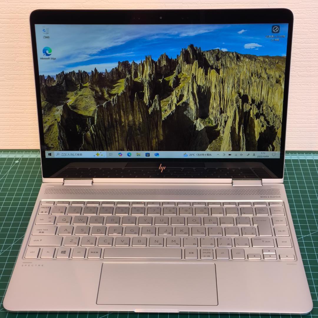 HP Spectre x360 13 ノートPC i7 16GB 本革ケース