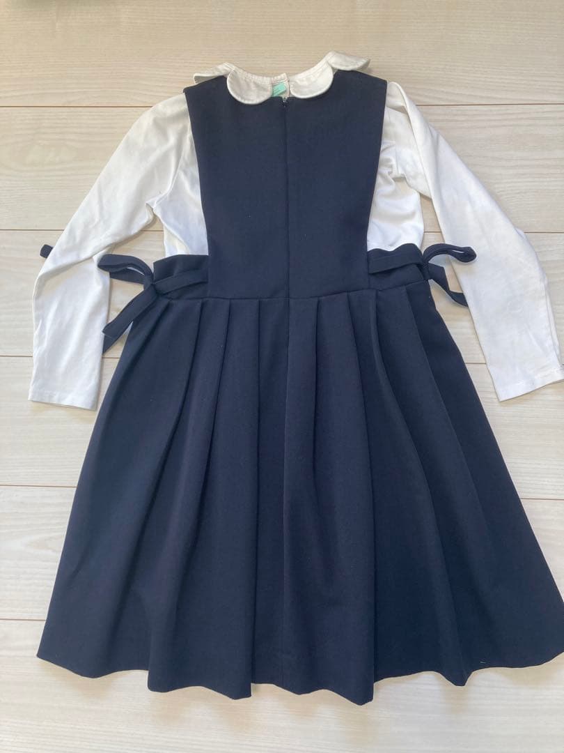 Coquette サイドリボンジャンパースカート&ブラウス120 セレモニー