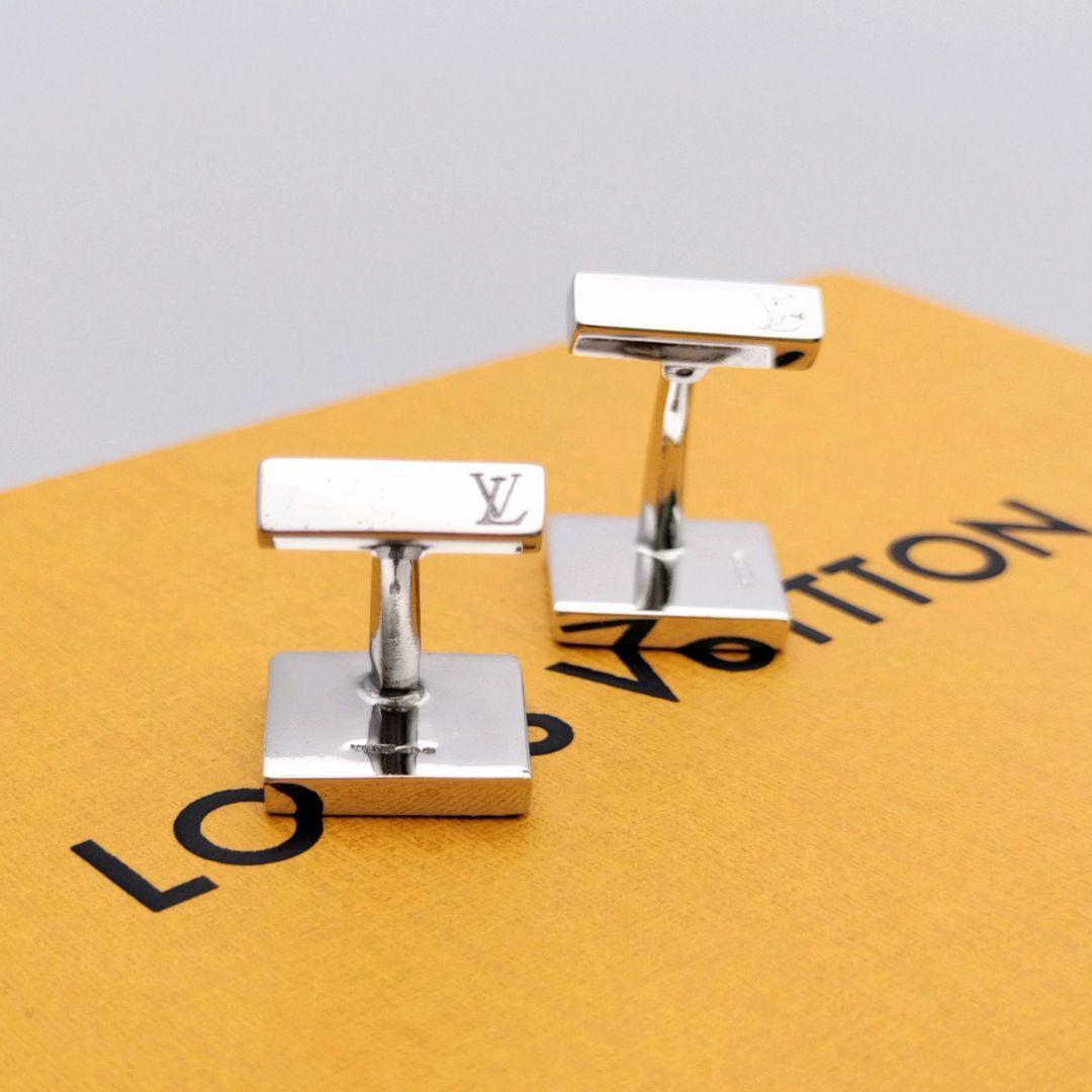 ✨新品級✨ ルイヴィトン カフリンクス　ブトンドゥマンシェットダミエ カフス