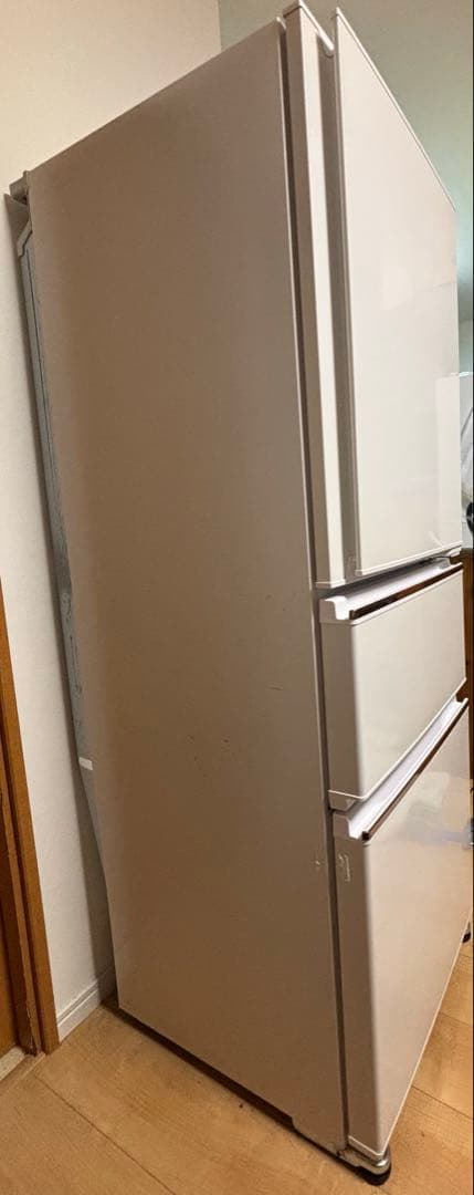 三菱 冷蔵庫 272L 3ドア MR-CX27G-W 2019年製 大阪 引取可