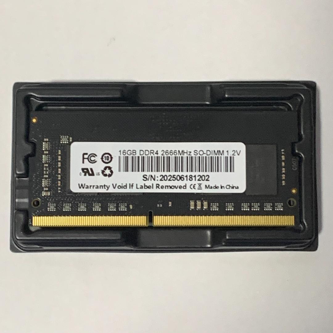 C054 新品 ノート用メモリ 16GB 1枚 DDR4 2666Mhz