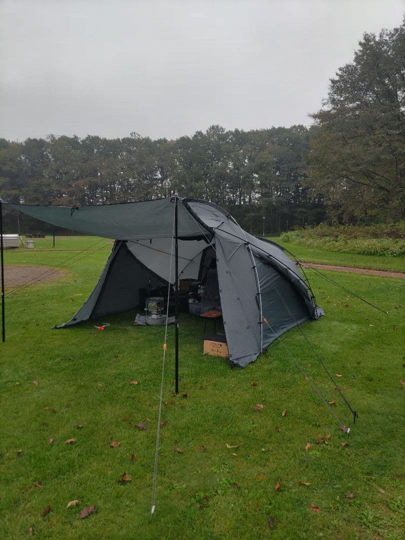 TOKYO CRAFTS TENBI シェルター グレーとTPUドアのセット。