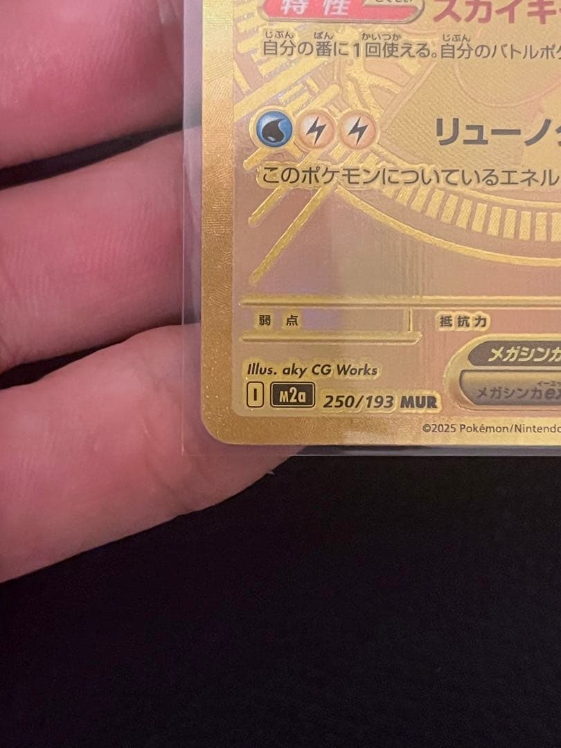 メガカイリュー ex ポケモンカード MUR
