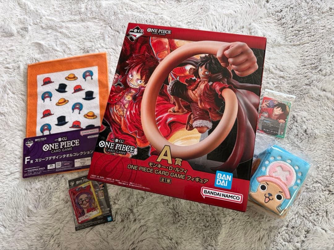 一番くじ　ワンピースカードゲーム　プロモカード　A賞　E賞　F賞　G賞セット