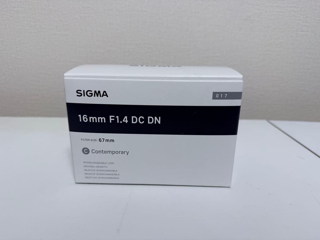SIGMA 16mm f1.4 DC DN Eマウント
