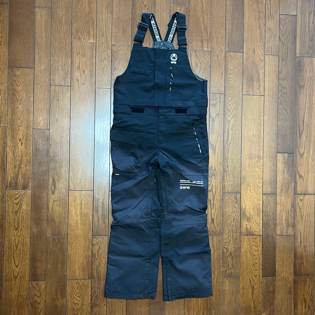 洗濯&撥水 ELNATH エレナス ビブパンツ スノーボード スノボ パンツ M