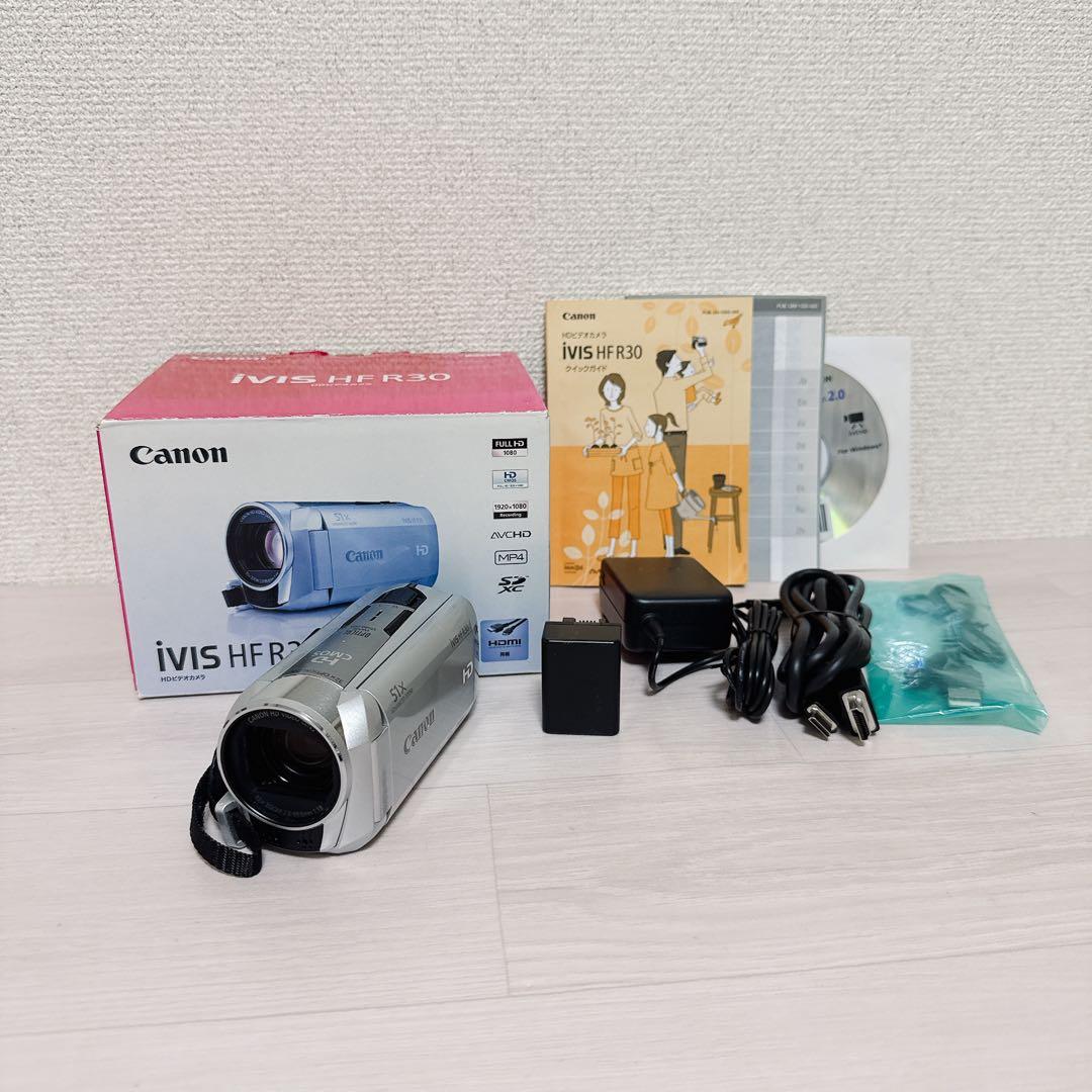 2452【訳あり希少品】Canon キャノン ivis HF R30
