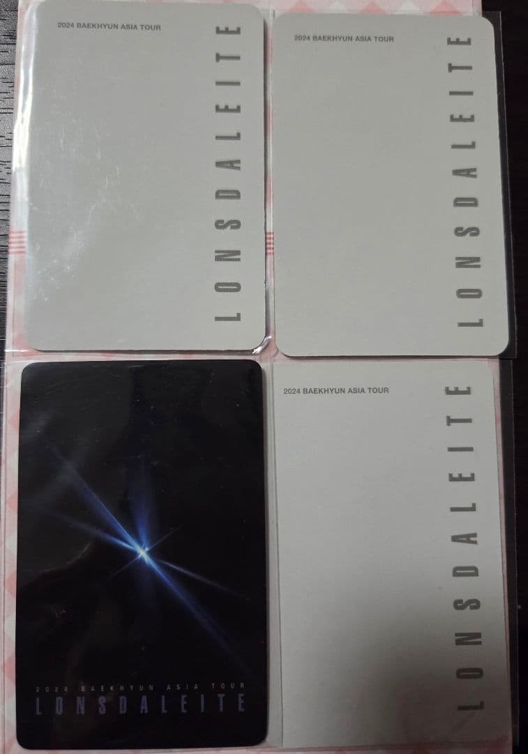 EXO ベッキョン LONSDALEITE トレカ