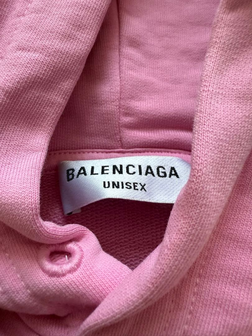 BALENCIAGA ピンク パーカー ユニセックス