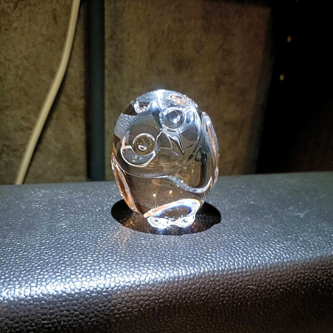 スチューベングラス【Steuben Galss】幸運の三羽セット