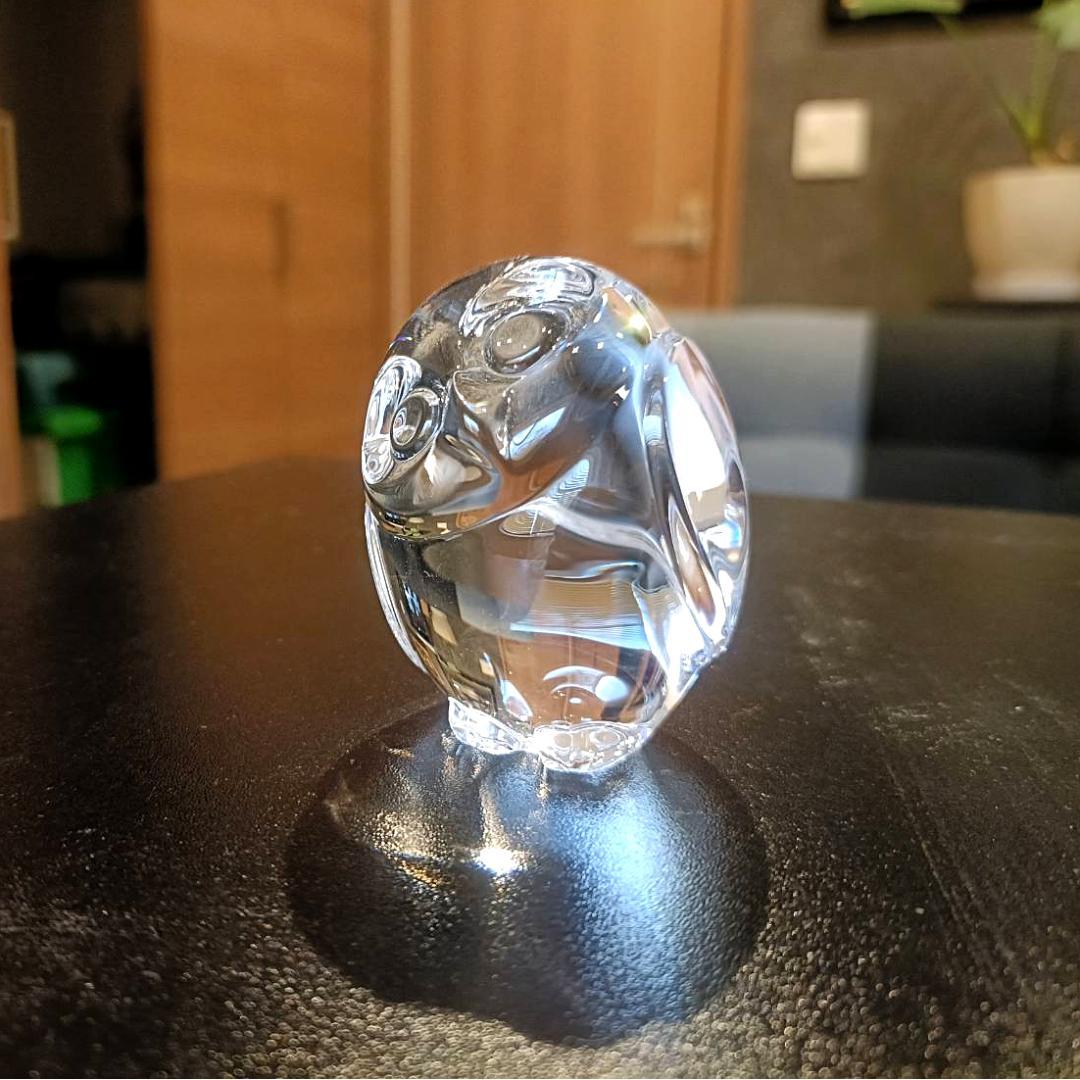 スチューベングラス【Steuben Galss】幸運の三羽セット