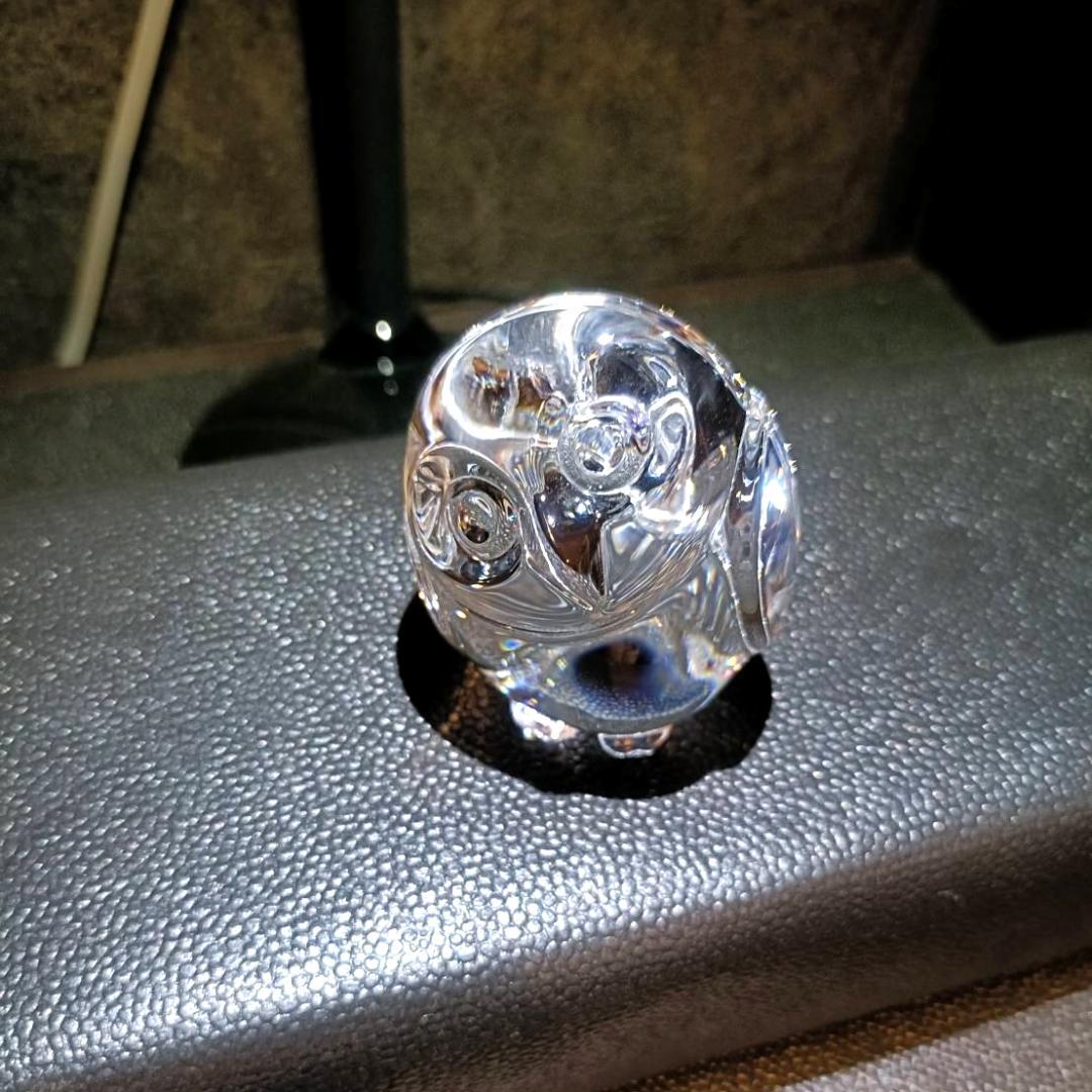 スチューベングラス【Steuben Galss】幸運の三羽セット