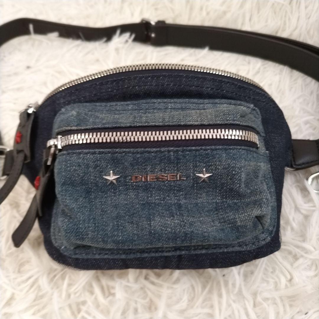 近年モデル　DIESEL　ディーゼル　デニム　ショルダーバッグ