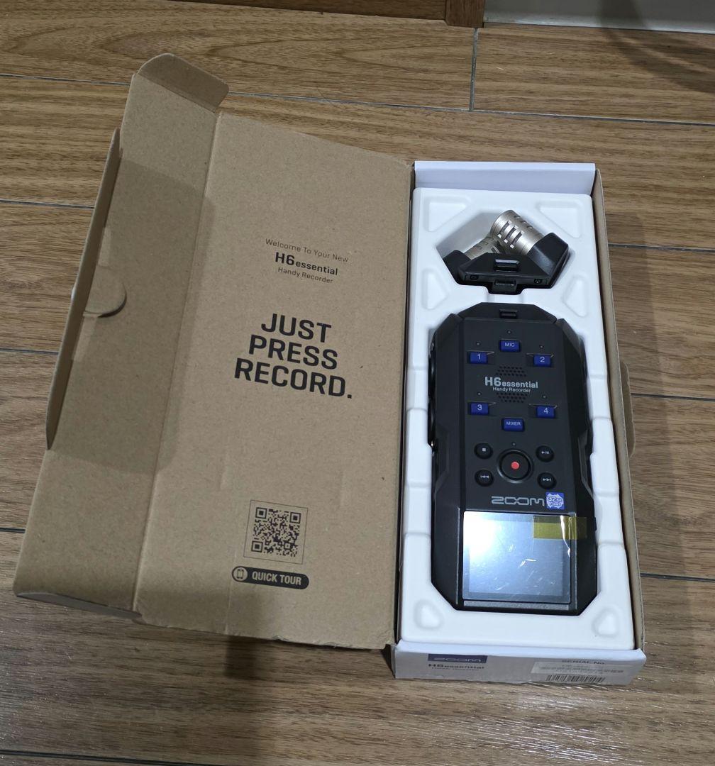 ZOOM H6 essential ハンディレコーダー
