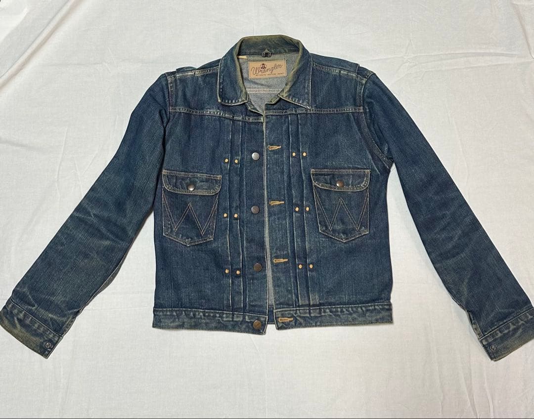 【日本製 色残り80%】Wrangler 111MJ 復刻 デニム ジャケット
