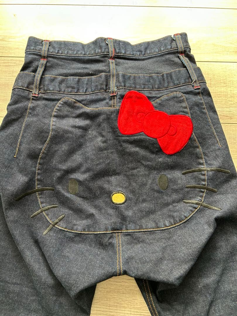 ハローキティ × キャンディストリッパーコラボ サルエルパンツ S 日本限定