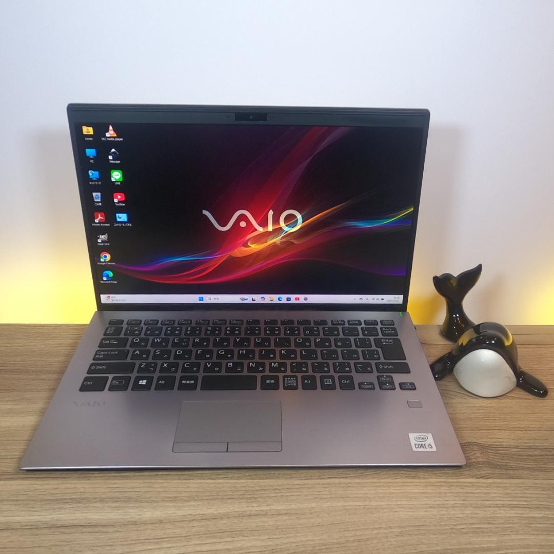 【美品＆軽量14インチ画面】バッテリー6時間以上オフィス付きVAIO SX14