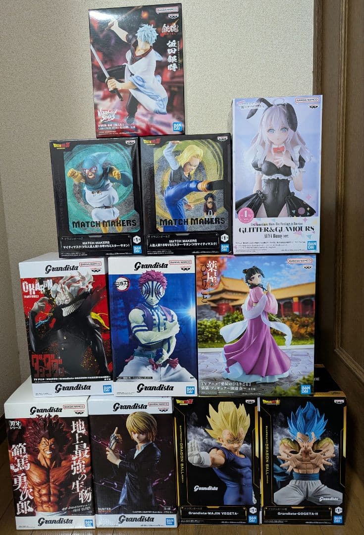 最新込み　プライズフィギュアまとめ売り　ジャンプ系　美少女系　１１体