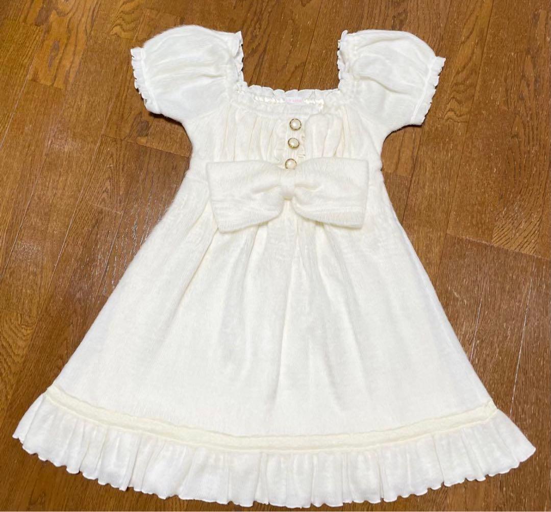 リズリサ　ワンピ　裏起毛　姫系