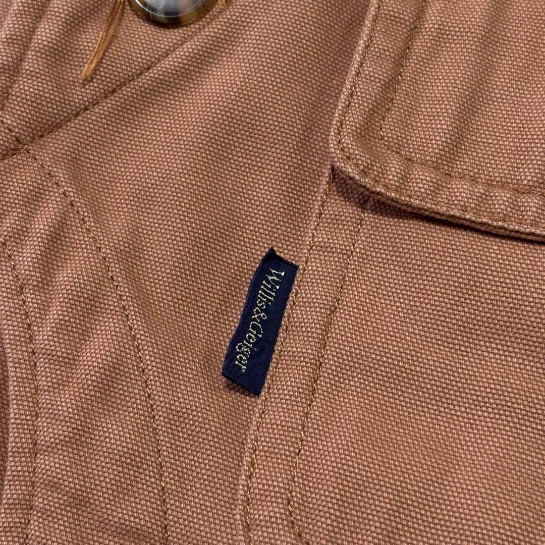 【名品】WILLIS& ハーフムーンポケットベスト ハンティング