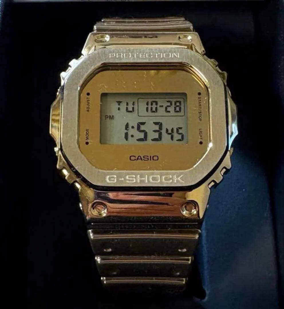 CASIO G-SHOCK GM-5600YMG-9JF ゴールド
