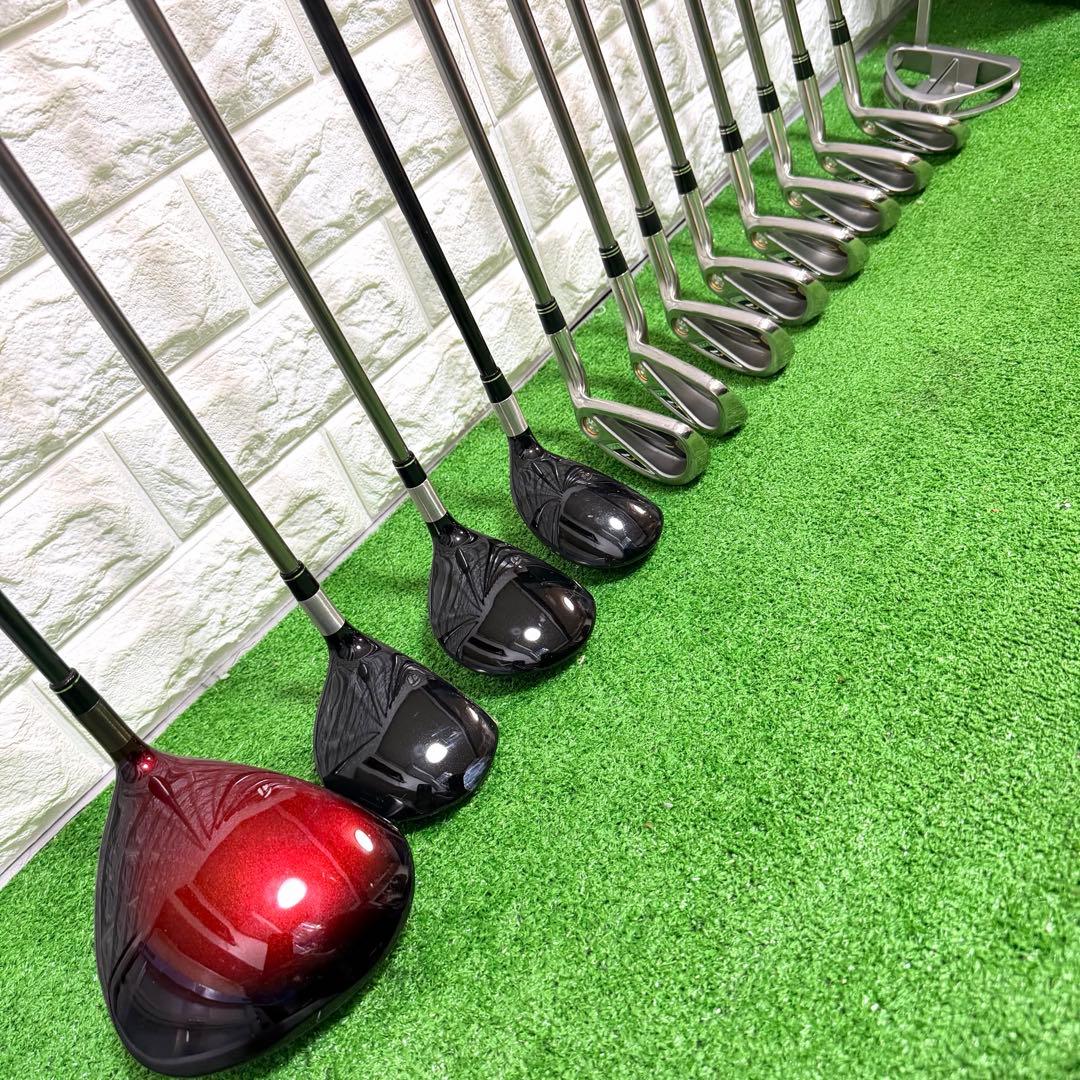 ゴルフセット　豪華　テーラーメイド　r7 ラウンド仕様　フルセット　すぐ使える
