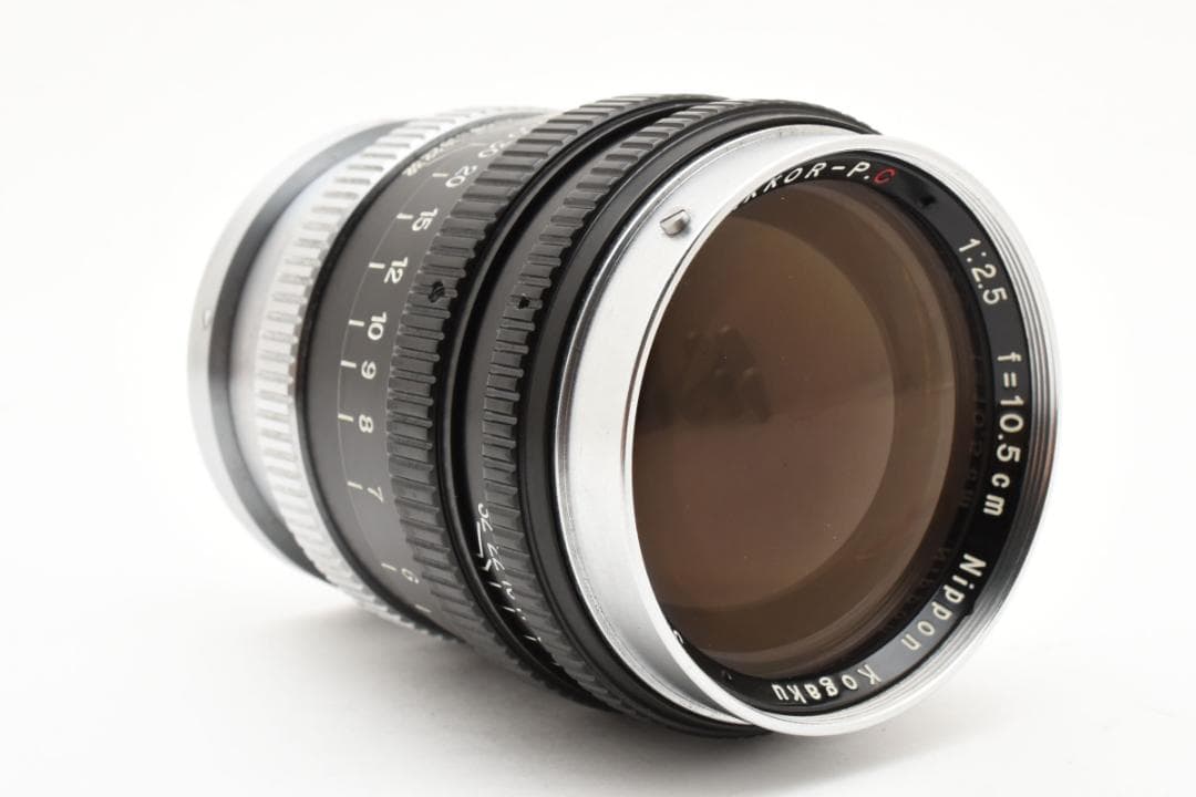 ★極上品・希少★ニコン NIKKOR-P.C 10.5 f2.5 #903