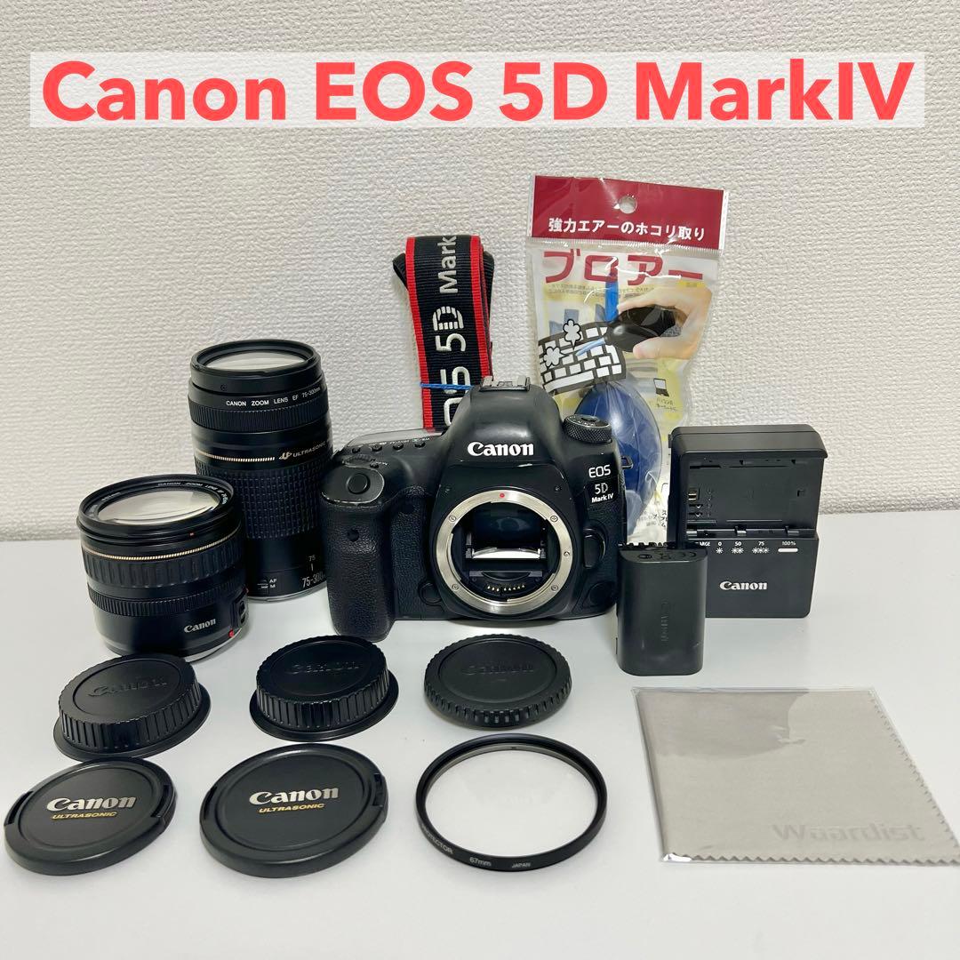 Canon EOS 5D Mark IV ダブルレンズセット 一眼レフカメラ