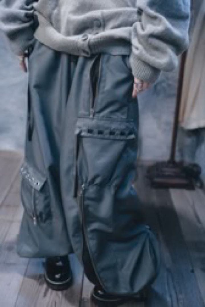 パンツ DEPENDOLL DD ZIP CARGO PANTS GRAY