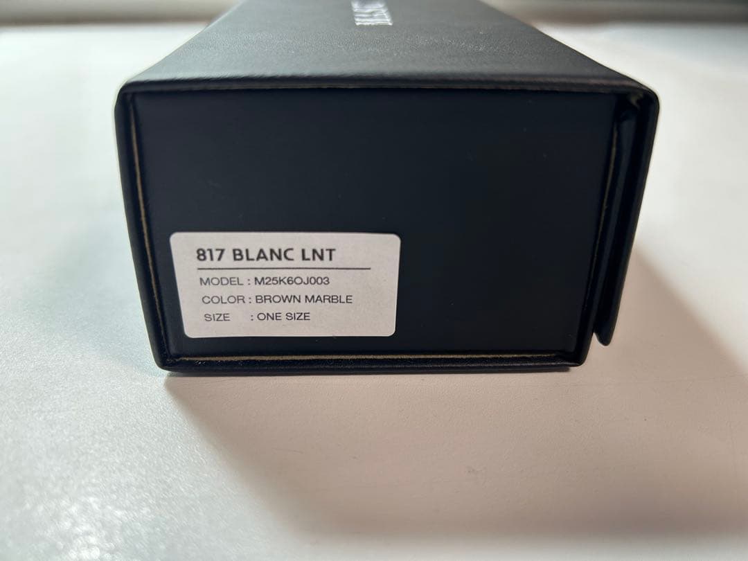 MASU サングラス 817 BLANC LNT BROWN MARBLE