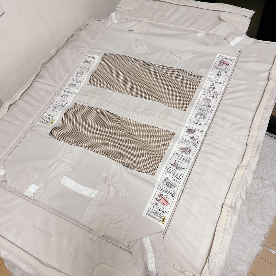 【美品】Aprica アップリカ ココネルエアー ベビーベッド 折りたたみ