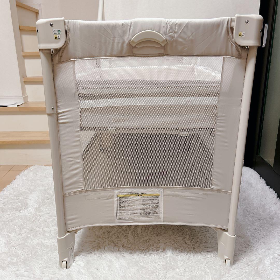 【美品】Aprica アップリカ ココネルエアー ベビーベッド 折りたたみ