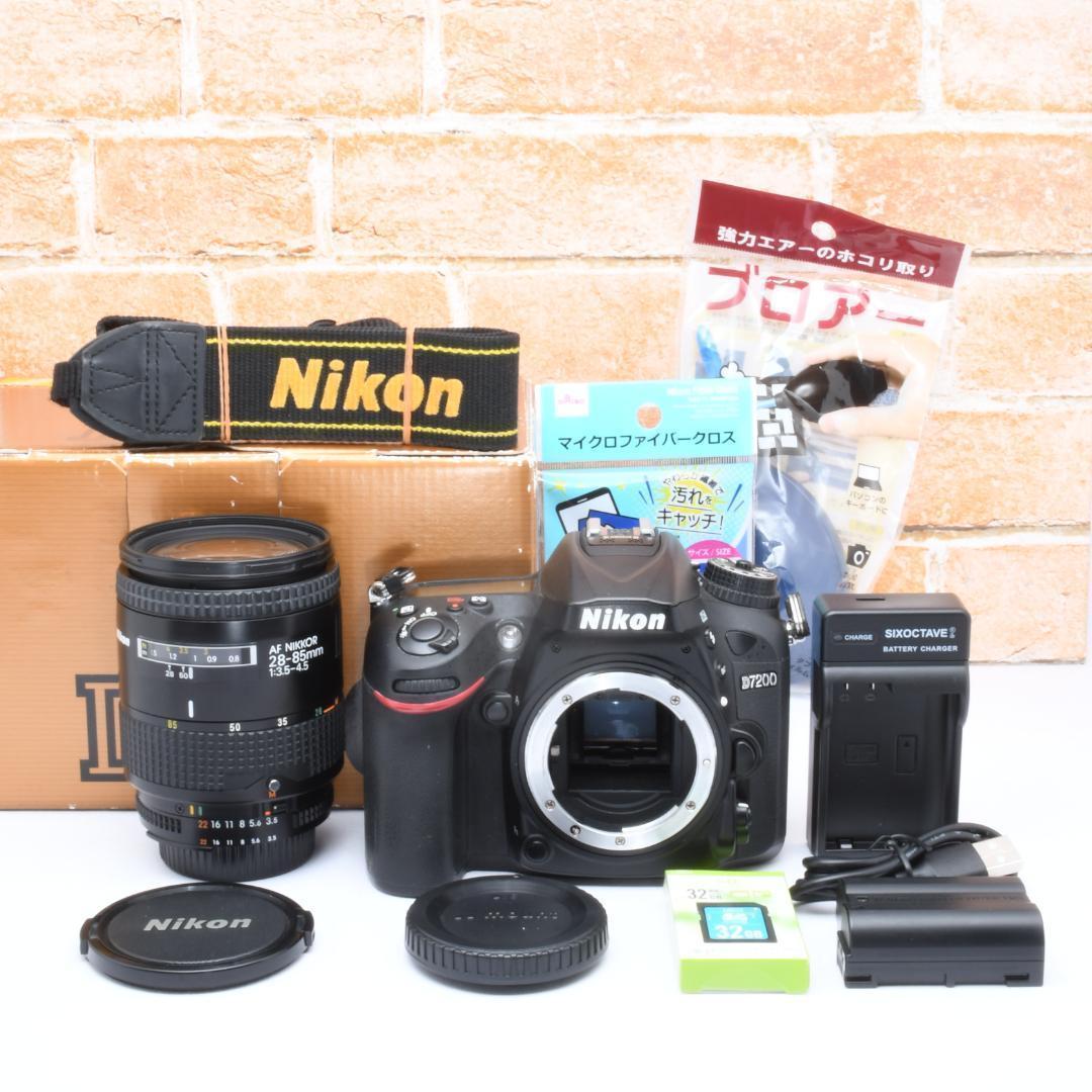 届いた日から撮れる✨ニコン D7200✨一眼レフスタートセット✨付属品多数