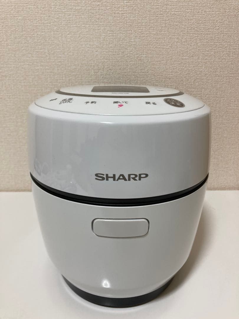 【目立った傷や汚れなし】シャープ 水なし自動調理鍋 KN-HW10E-W