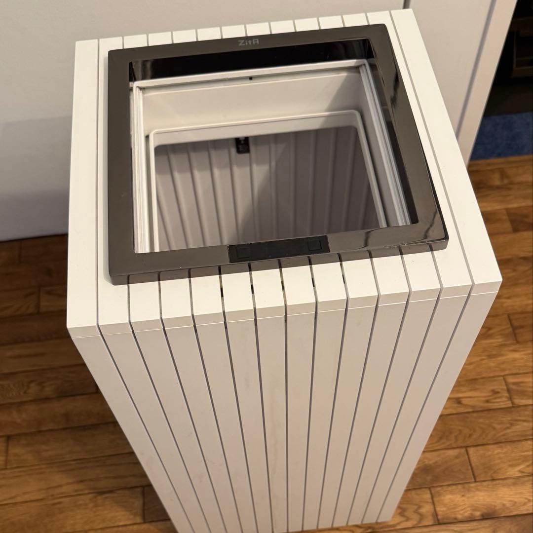 ZitA SQUARE ジータ スクエア ごみ箱 ホワイト