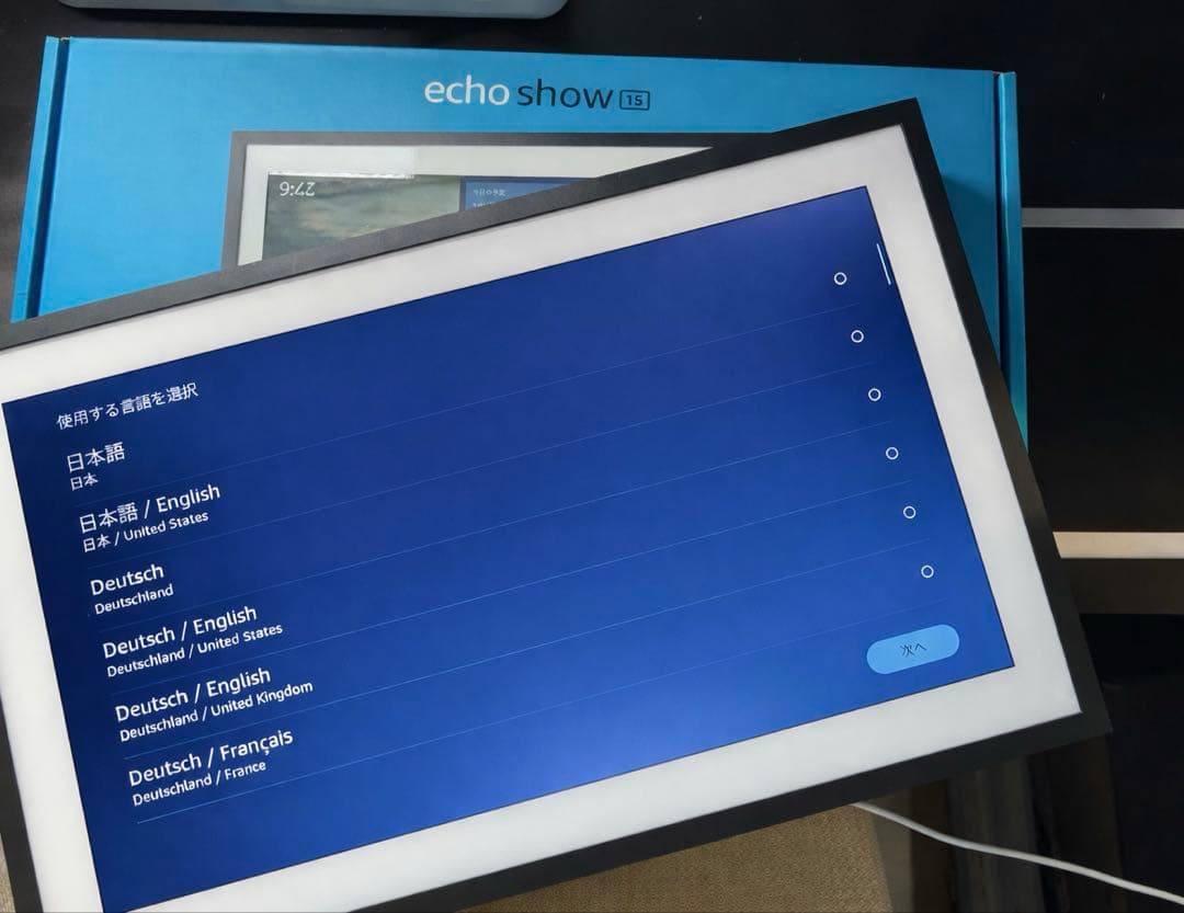 Echo Show 15 スマートスピーカー 第一世代