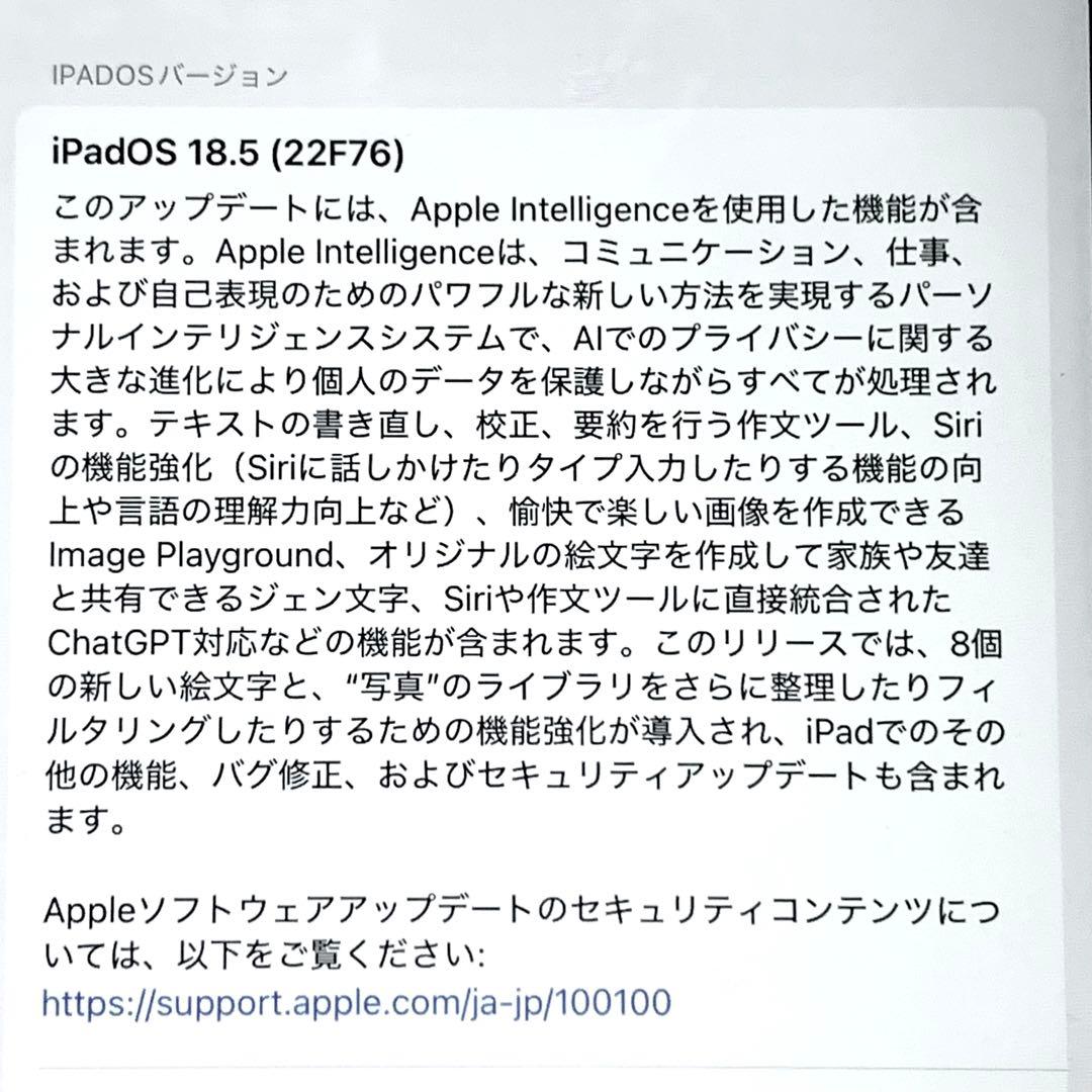 iPad Pro 11インチ (第1世代) Wi-Fi 64GB シルバー